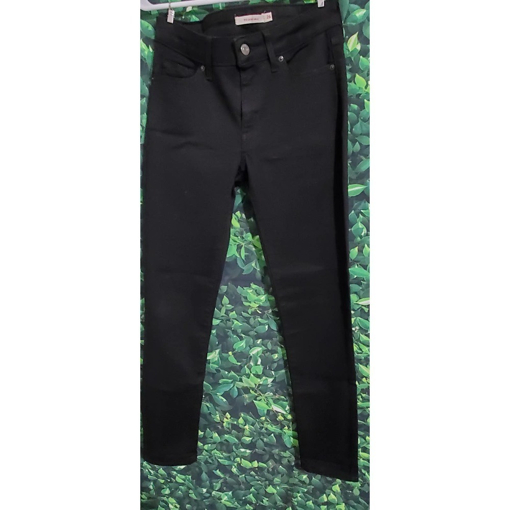 Levi's 711 Skinny Women's Jeans - Black Size  26